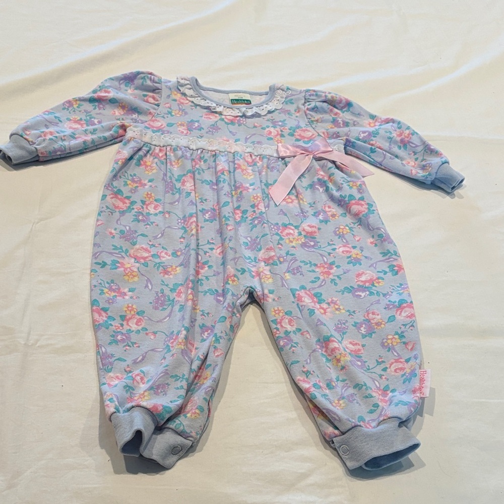 Healthtex Pastel Floral Baby Romper. 24 Mos